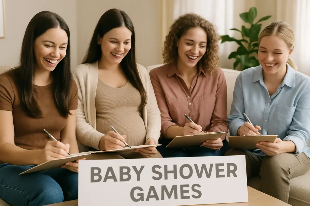 Baby shower games