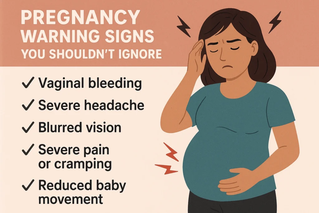 Pregnancy Warning Signs