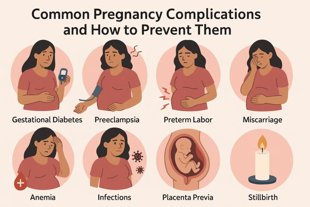 common pregnancy complications and how to prevent them