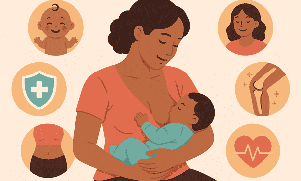 Benefits of Breastfeeding for Moms and Babies