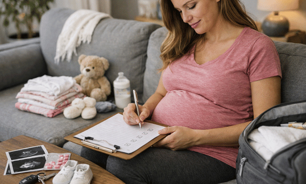 Third Trimester Prenatal Care Final Weeks Checklist