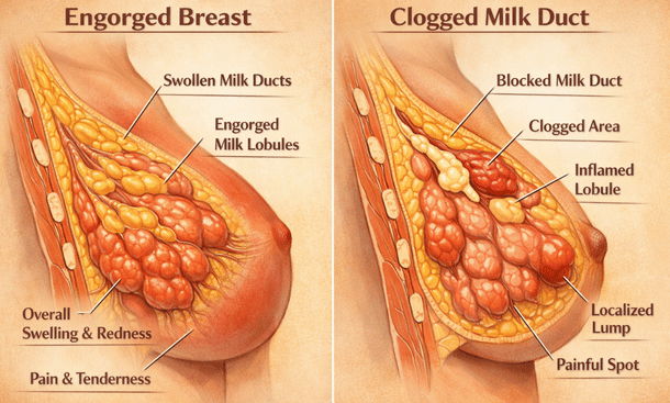 Breast Anatomy Comparison