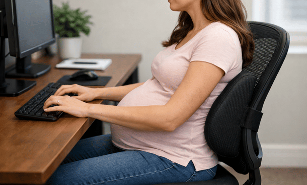 Comfortable Pregnancy Posture
