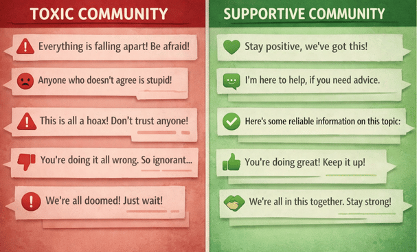 Community Post Contrast
