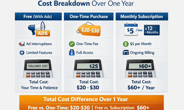 Cost Comparison Chart
