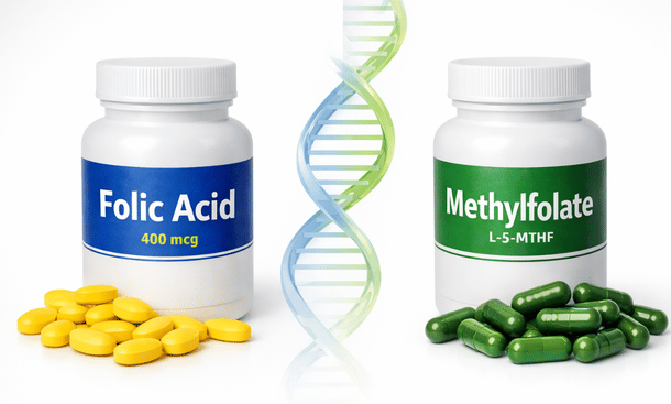 Folic Acid vs Methylfolate