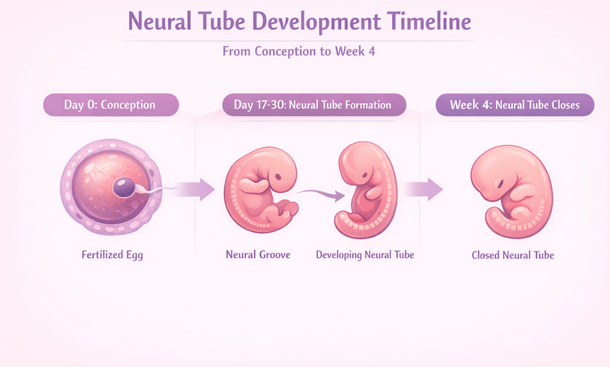 Neural Tube Development Timeline