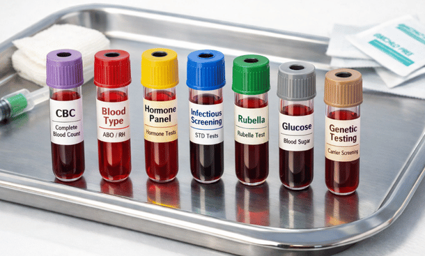 Preconception Blood Vials