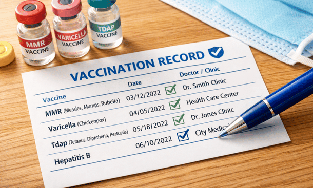 Protective Immunization Record