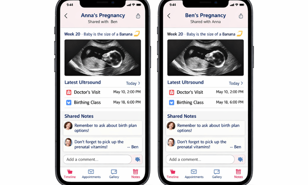 Shared Pregnancy Journey