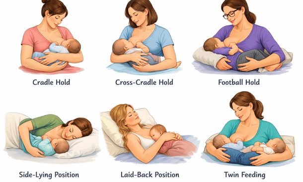 breastfeeding positions