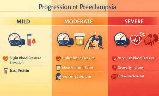  progression of preeclampsia