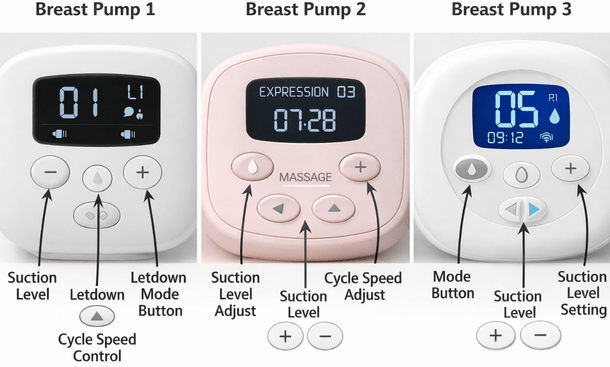 Breast Pump Control Comparison