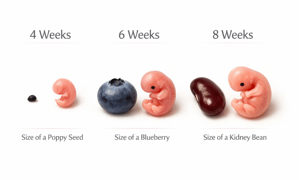 Embryo Size Comparison