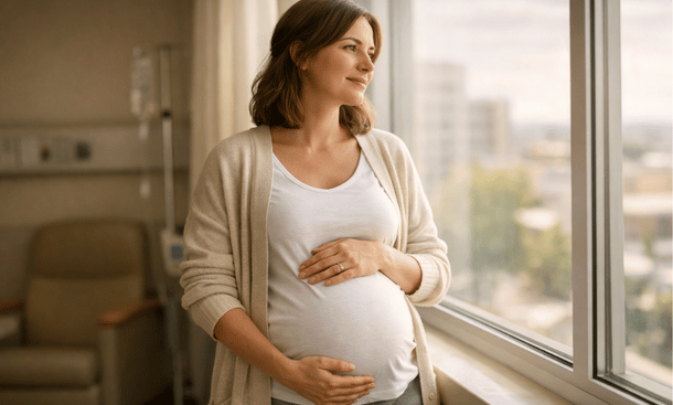 Expectant Mother Reflection