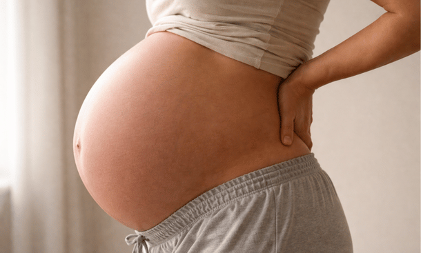 Late Pregnancy Glow