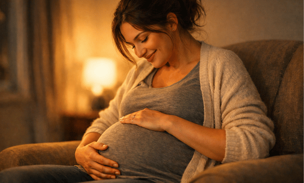 Pregnancy Glow Moment