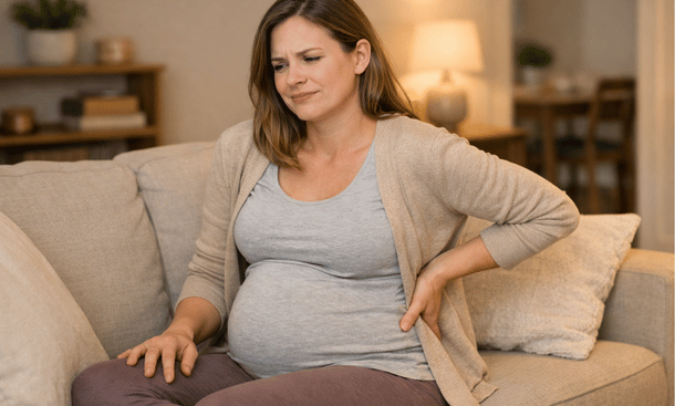 Pregnant Woman Resting