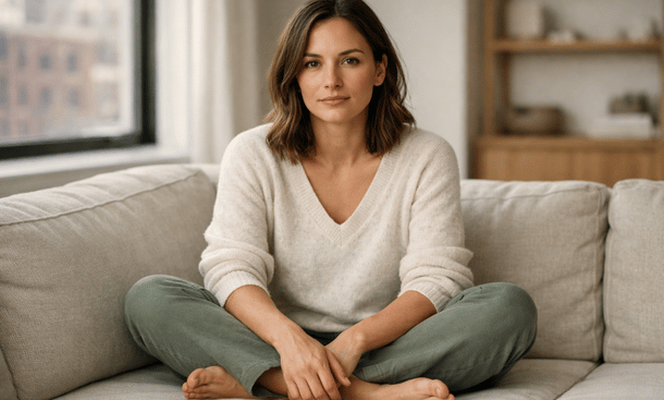 Serene Urban Portrait