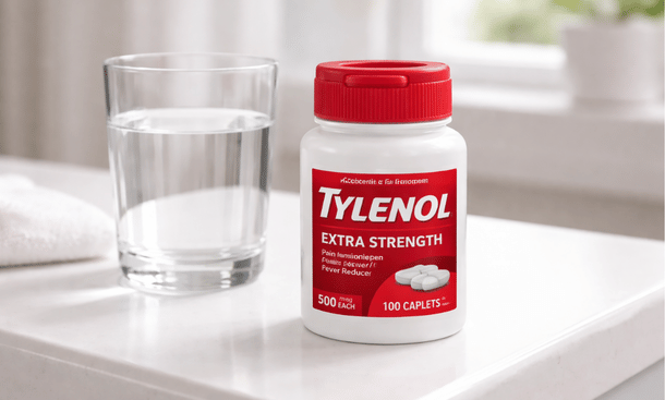 Tylenol on Counter