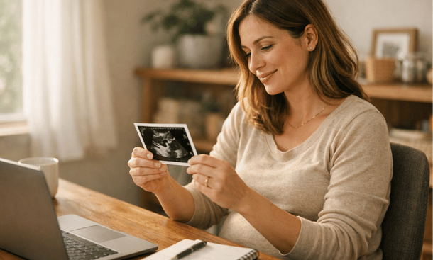 Expectant Mother's Joy