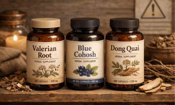 Herbal Supplements Display