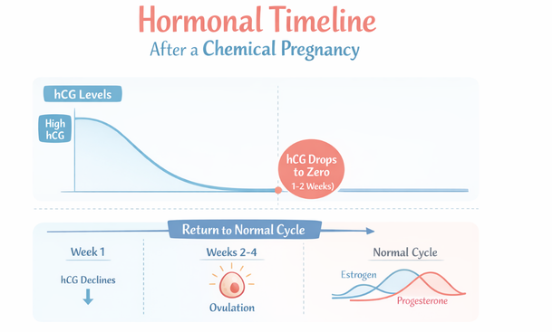Hormonal Timeline Infographic