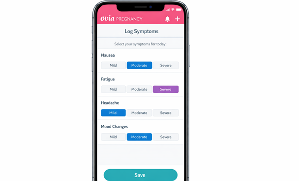Symptom Logging Interface