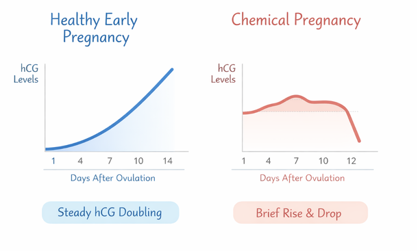 hCG Curves Infographic