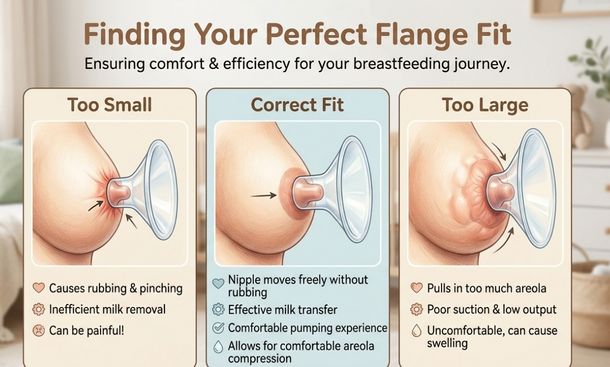 Flange fit examples comparison