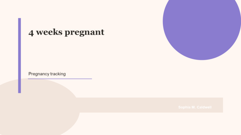 4 weeks pregnant: when was conception likely?