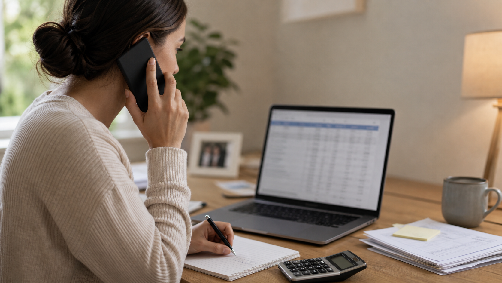 create a realistic image of organized IVF supplies in a small storage bin, with alcohol wipes, generic medication boxes, a paper schedule, and a phone near